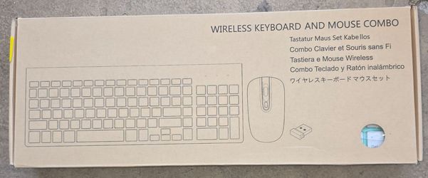 Cimetech Wireless Keyboard and Mouse Combo