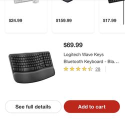 Logitech Keyboard Wave Keys