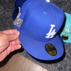 Dodgers World Series Champions Hat