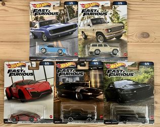 Fast And Furious Hot Wheels Set