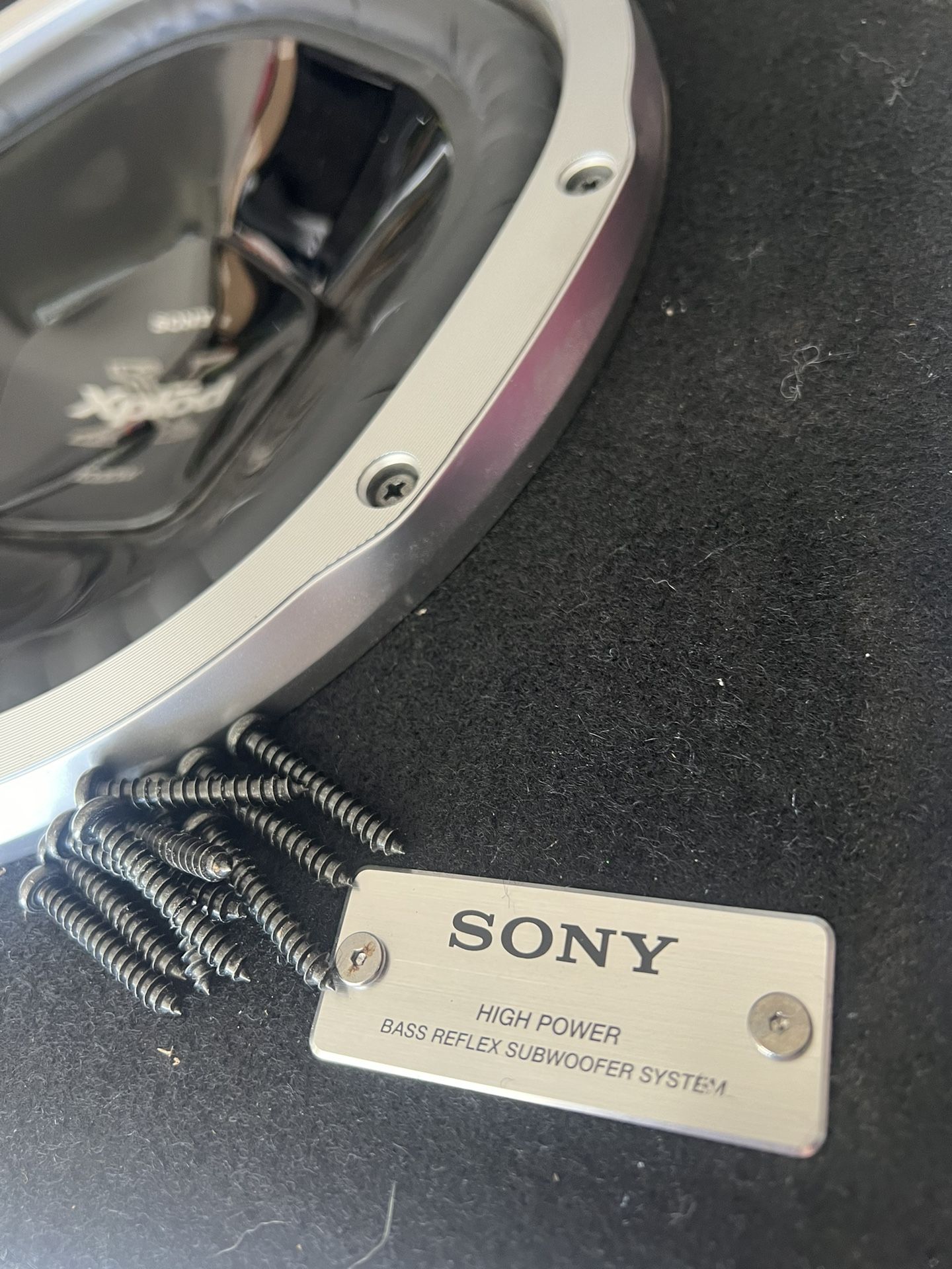 Sony System 1,000 Watts Each Sub