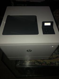 HP M553 color laser printer - $250. 40 pages per minute