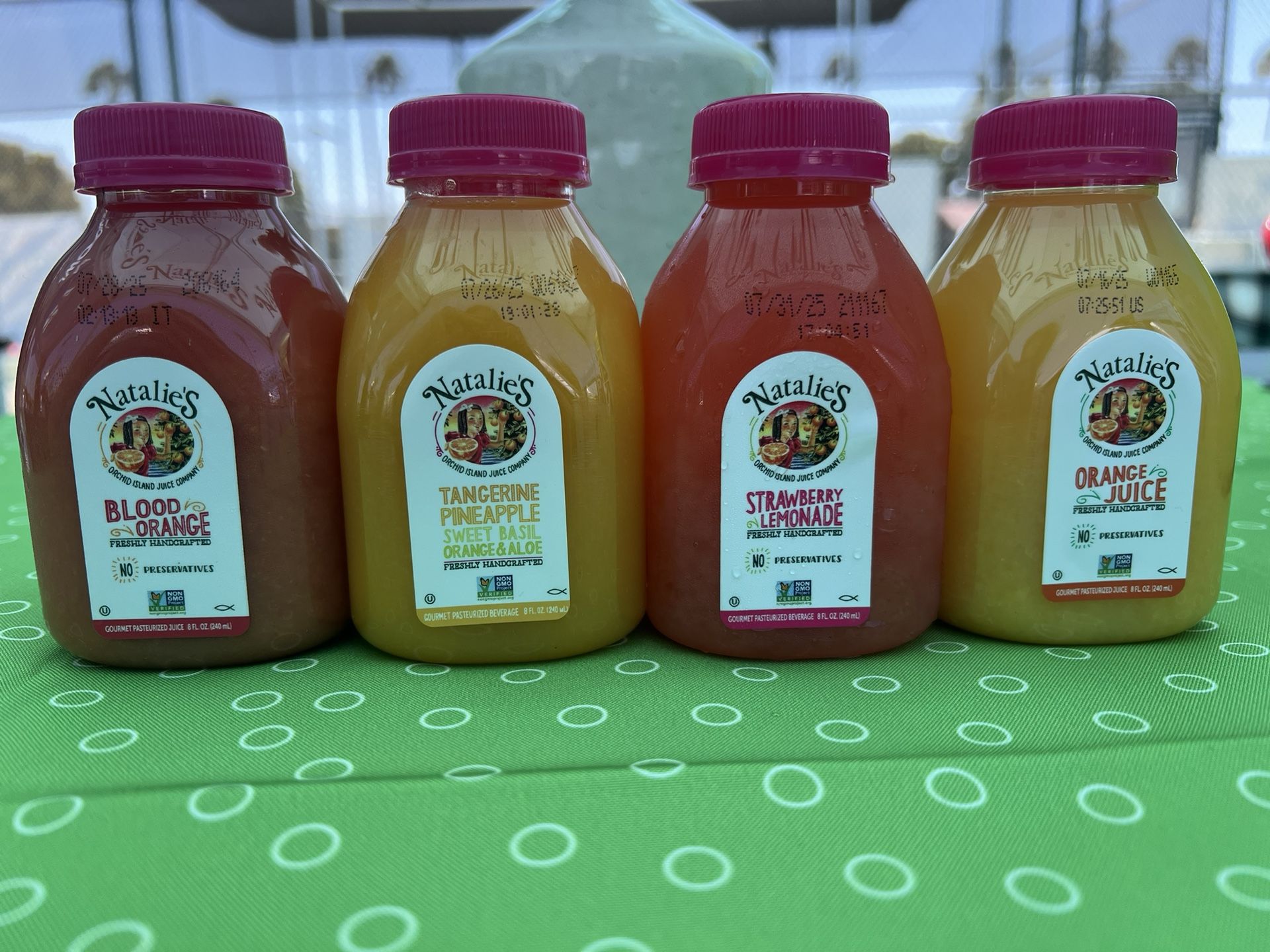 Case Of Natalies Juices 25 Bottles 8 Oz
