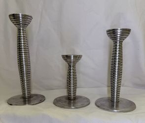 Set of 3 candle holders