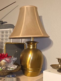 Heavy Brass Lamp