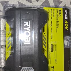 Robin 40v 3ah Lithium Batery.Cimpact