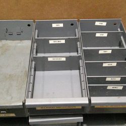 Metal Oraginzer Bins 