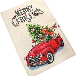 Garden Flag Christmas Decoration