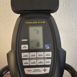 Gold's Gym Stride Trainer 350i Elliptical, iFit Coach Compatible