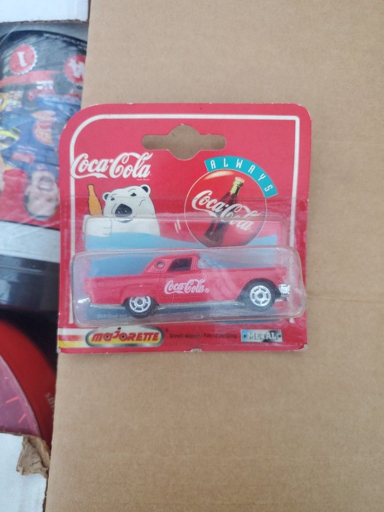 Majorette Coca Cola 1957 Ford Thunderbird Diecast Car NEW #43A