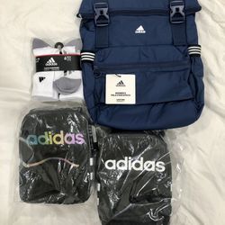 Adidas Yolo Backpack Purple Back To School With Tags 