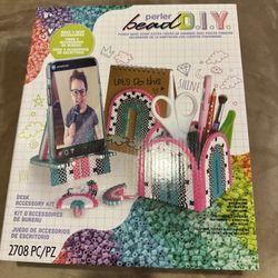 Perler Bead Desk Accessories Kit New Sealed