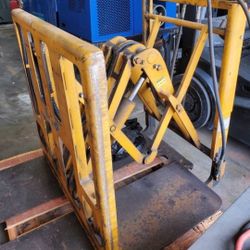 Forklift slip sheet attachment (Brudi)