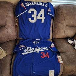 Dodgers Fernando Valenzuela Throwback Jersey 