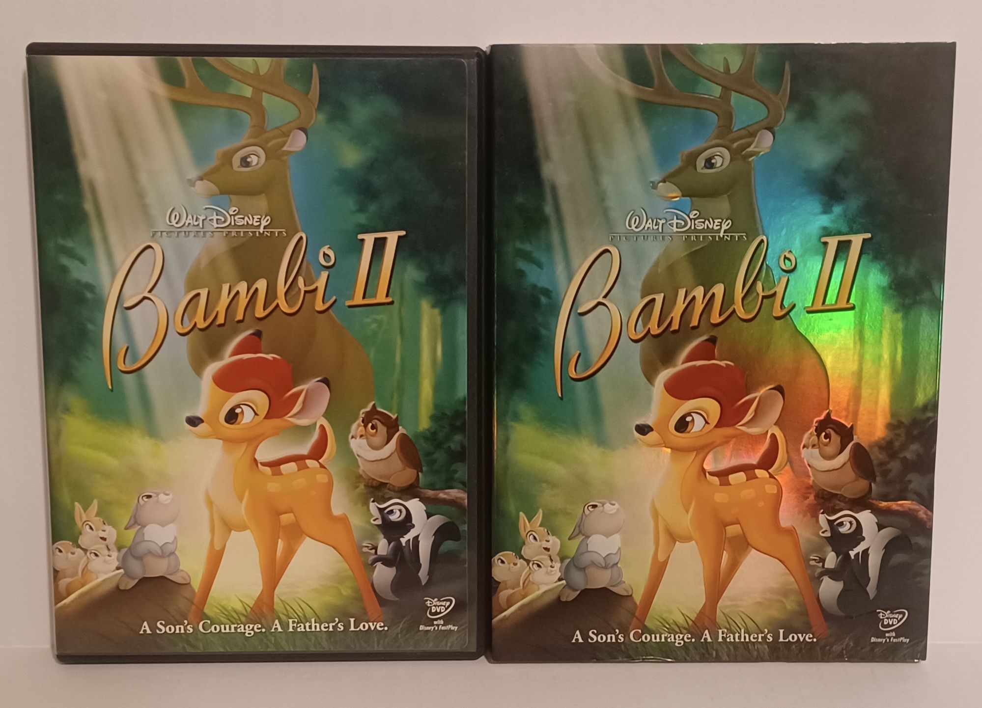 Bambi 2 DVD 2006 Disney Widescreen Slipcover Insert Region 1