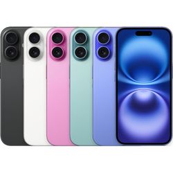 Apple iPhone 16 Unlocked 128GB (Various Colors)