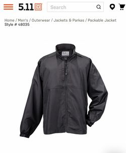 5.11 Tactical Packable Jacket Style 48035
