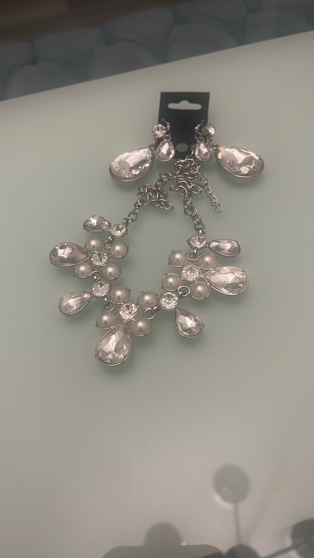 Neck, Necklace And Earring Set
