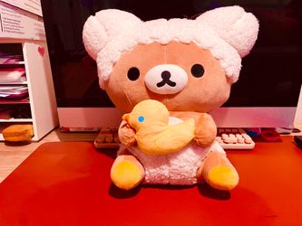 San-X Rilakkuma Bathtime with Duck plush