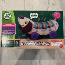LeapFrog Wooden AlphaPup Toy