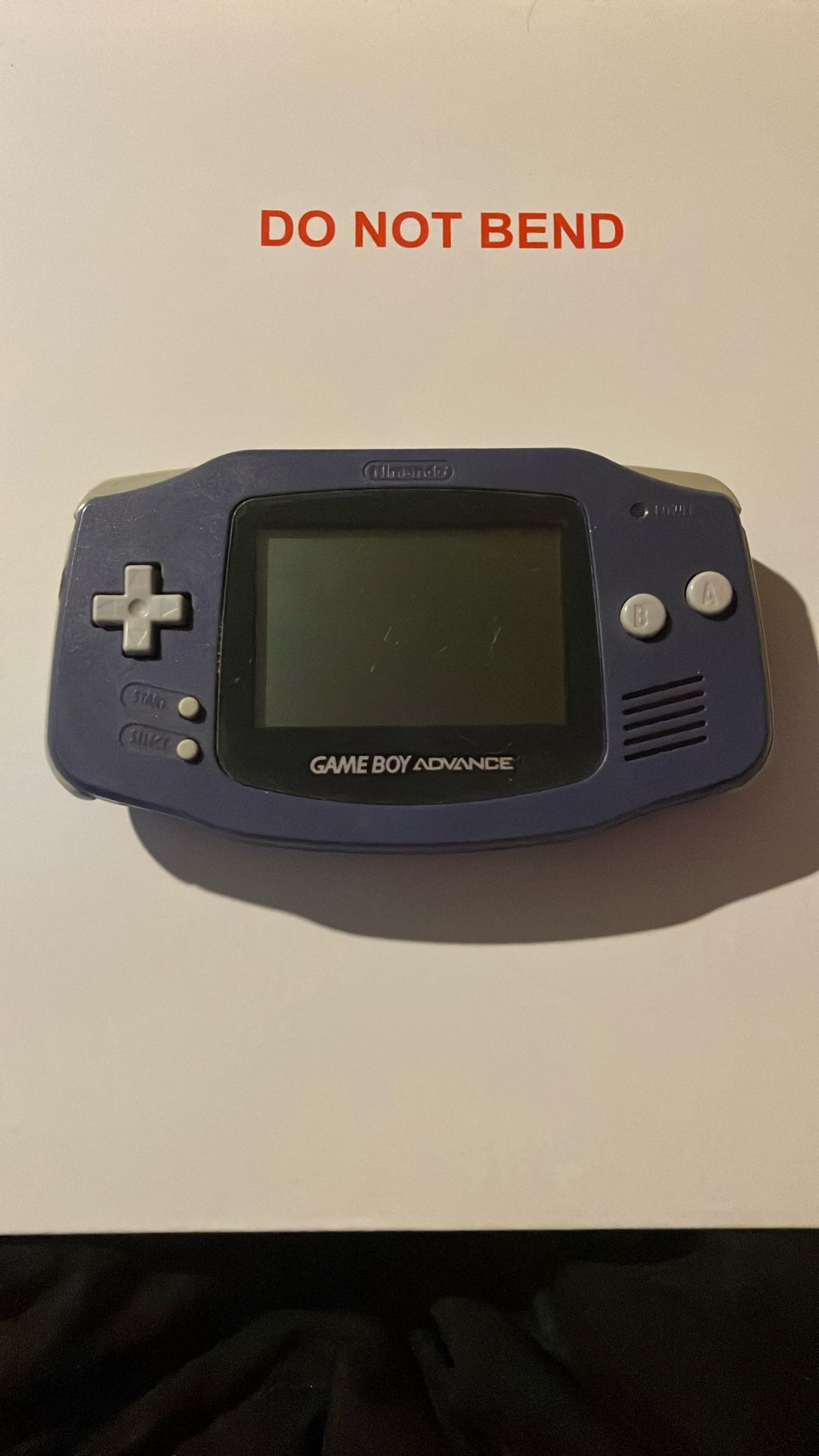 Nintendo Game Boy Advance Handheld System - Indigo - Tested, Works