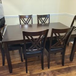 No Credit Needed 7PC Dining Table Set Special