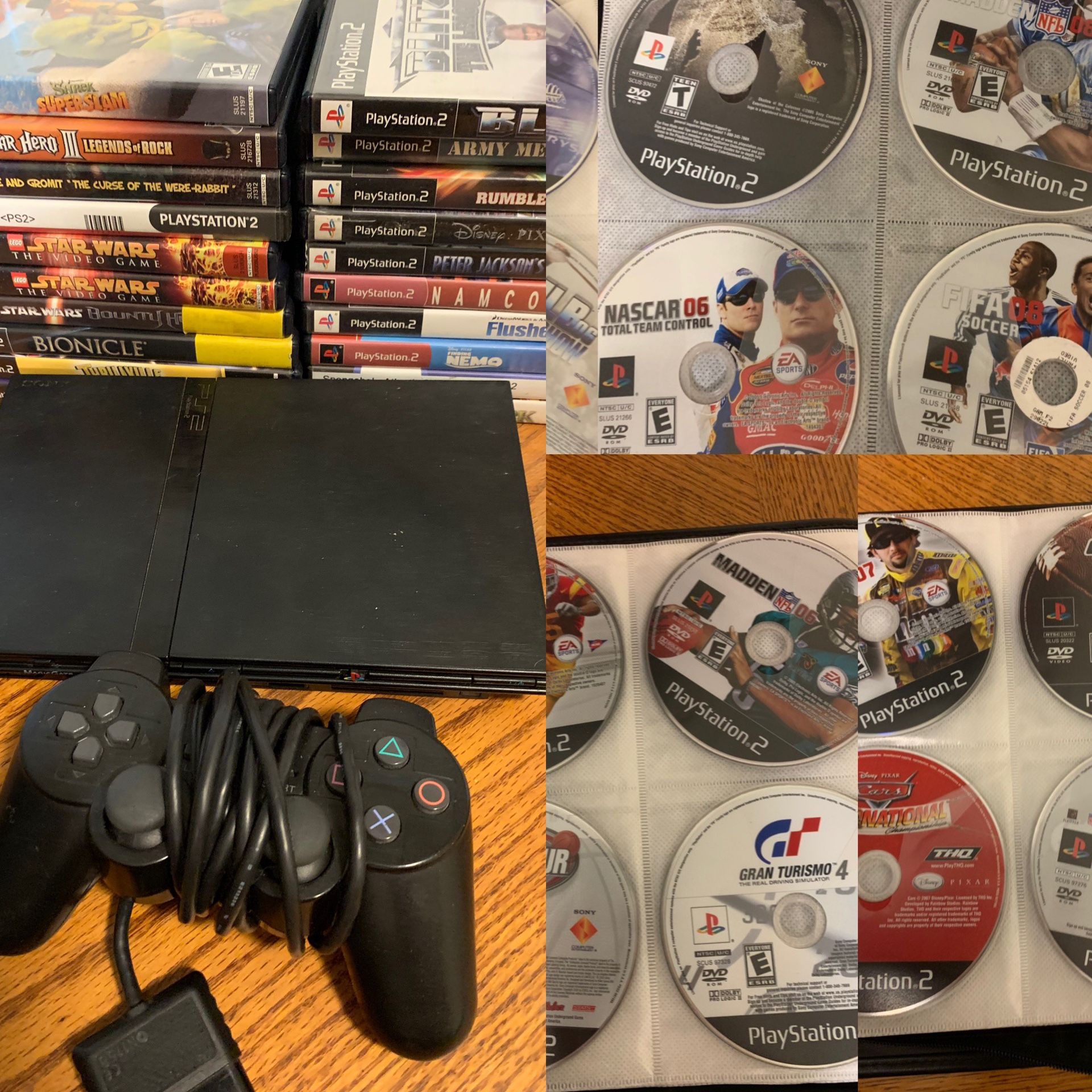Ps2 and 40 games