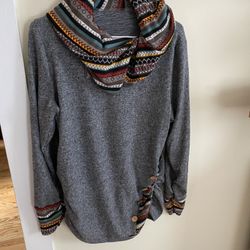 Cozy Sweater With Hood