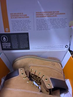 Timberland Wheat Nubuck Lace-Up Boots