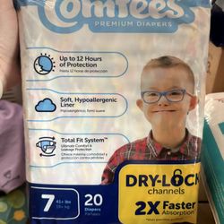 Size 7 Diapers 