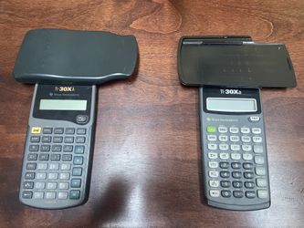 2 Texas Instruments TI-30XA Scientific Calculators