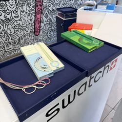 Brand New AP Swatch Authentic With Purchase Receipts And Warranty Cards For Sale!