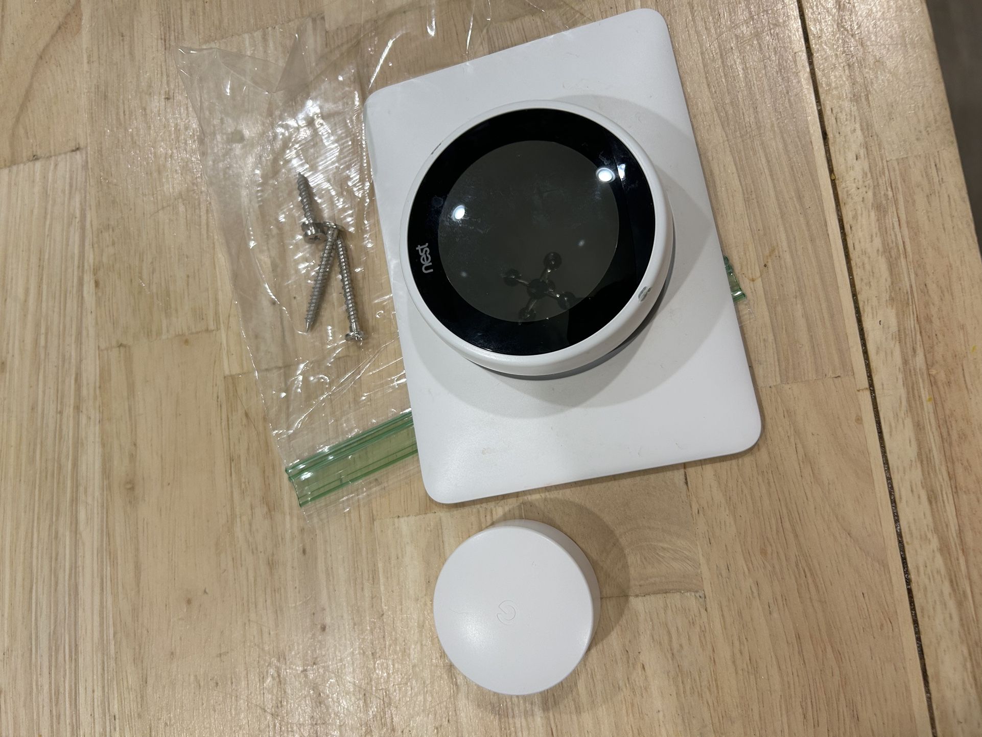 Google Nest Smart Thermostat Third Generation Nest Temperature Sensor First Gen