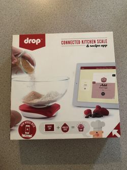 Drop Kitchen Scale & Recipe App
