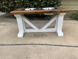 Custom Made Raised Dog Bowl