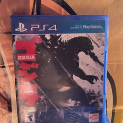 Rare Godzilla Ps4 Game