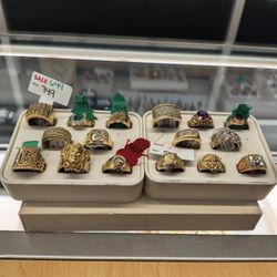 24k 10k Gold Rings Different Prices And Grams And Sizes Layaway Available 10% Dwon If You Interested Please Make Sure You Ask For Maribel Thank You 