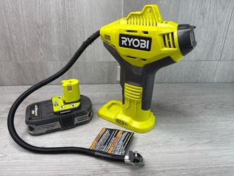 Ryobi ONE+ 18V Portable Power Inflator P737D With 1.5Ah Battery (A1D032798)