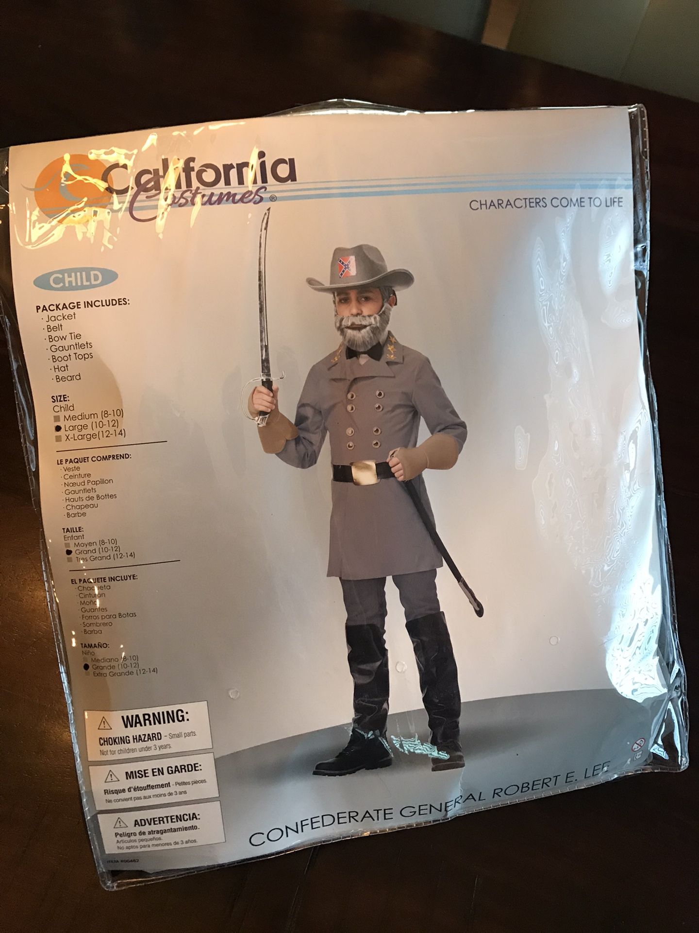 Halloween Costume - Confederate Soldier
