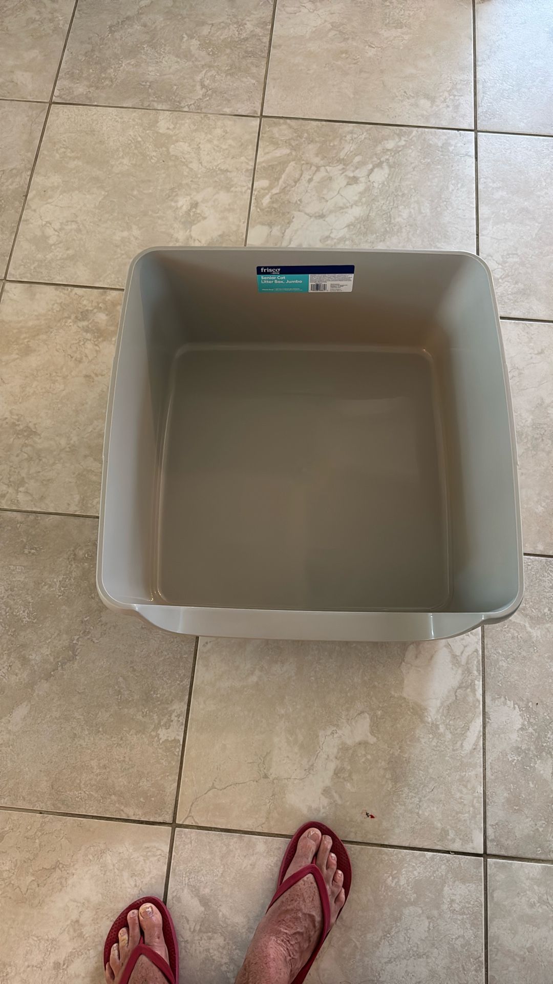 senior cat litter box, jumbo