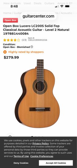 Lucero acoustic guitar