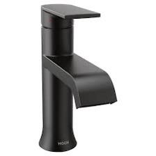 Moen Genta LX Matte Black One-Handle Modern Bathroom Sink Faucet