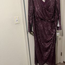 Dress long sleeve size 16