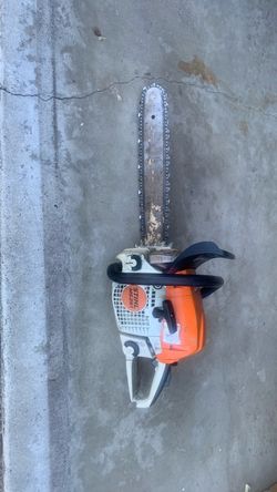 Gas chain saw
