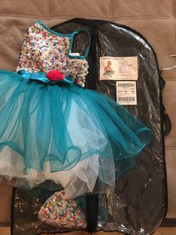 Young girls dance recital dress