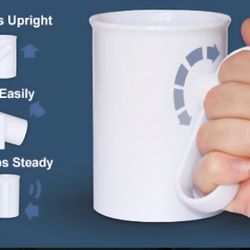 New Handsteady Rotatable Handle Cup
