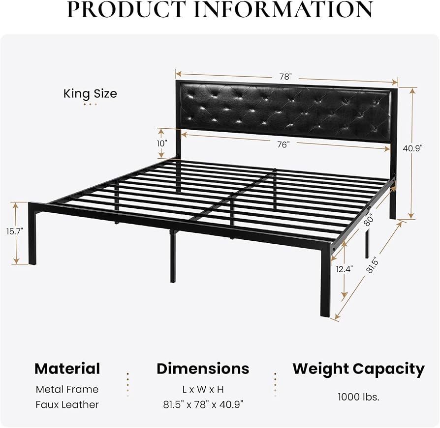 King Size Bed Frame 