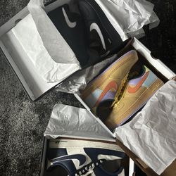 3 Pairs Of AF1s