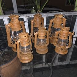 Vintage Oil Lanterns