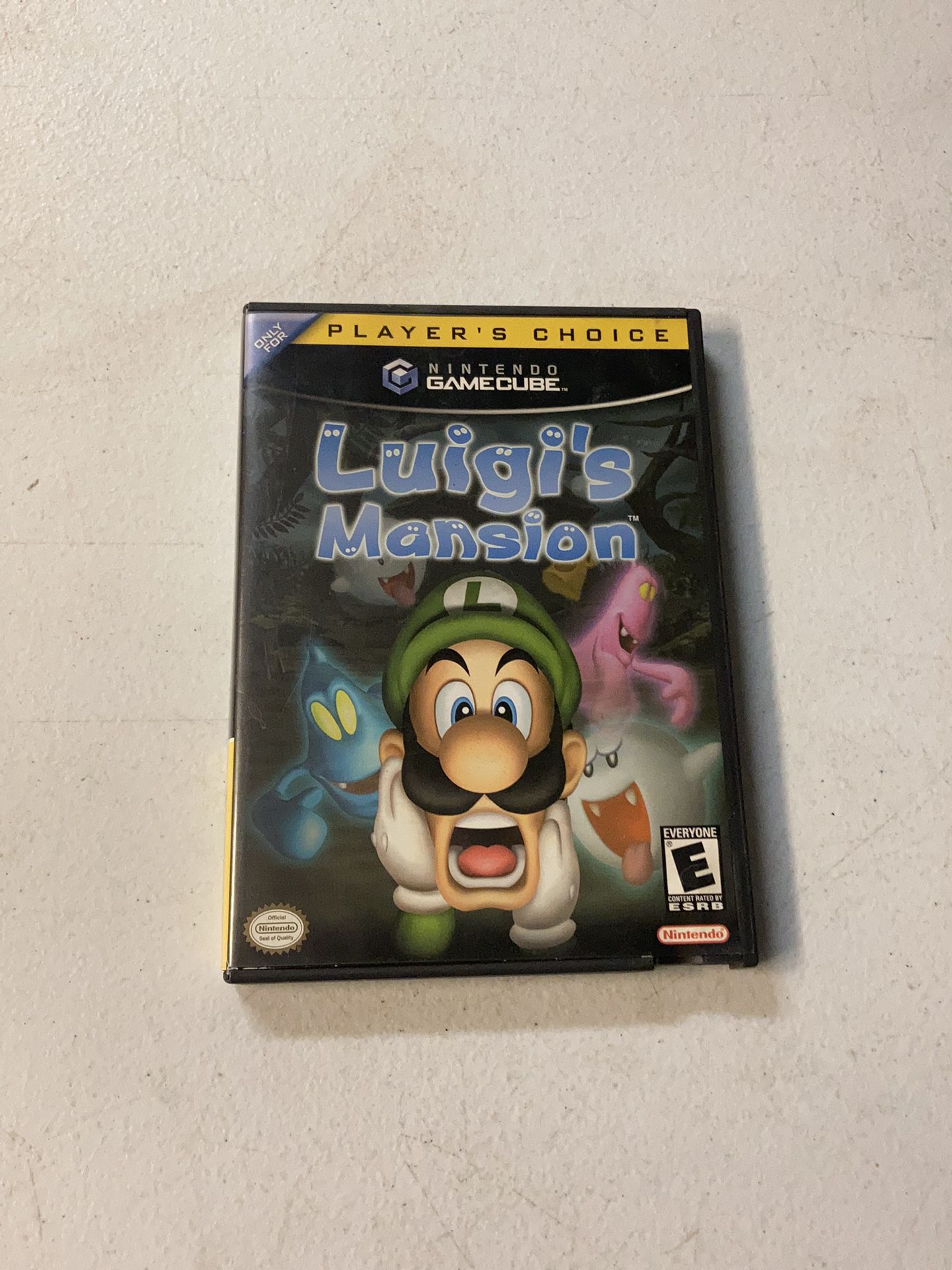Nintendo GameCube Luigi's Mansion Player's Choice Game 